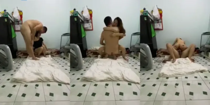 Quan hệ cô bạn gái trẻ xinh đẹp thật sướng